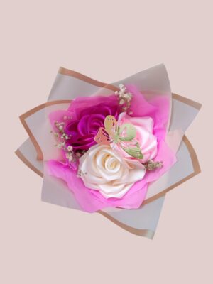 Ramo de 3 rosas eternas