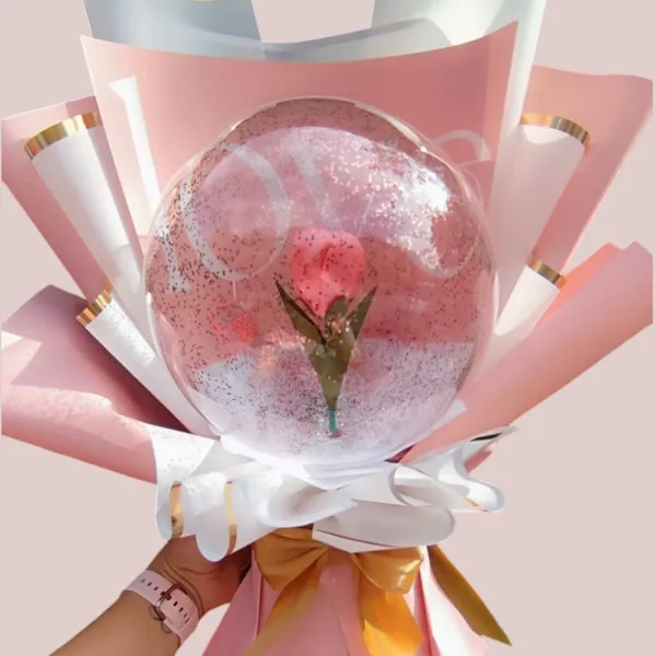 Ramo de tulipán englobado para regalo Ramo de tulipán englobado para regalo