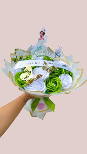 Ramo Personalizado de la Princesa y el Sapo