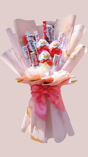 ramo de chocolates kinder