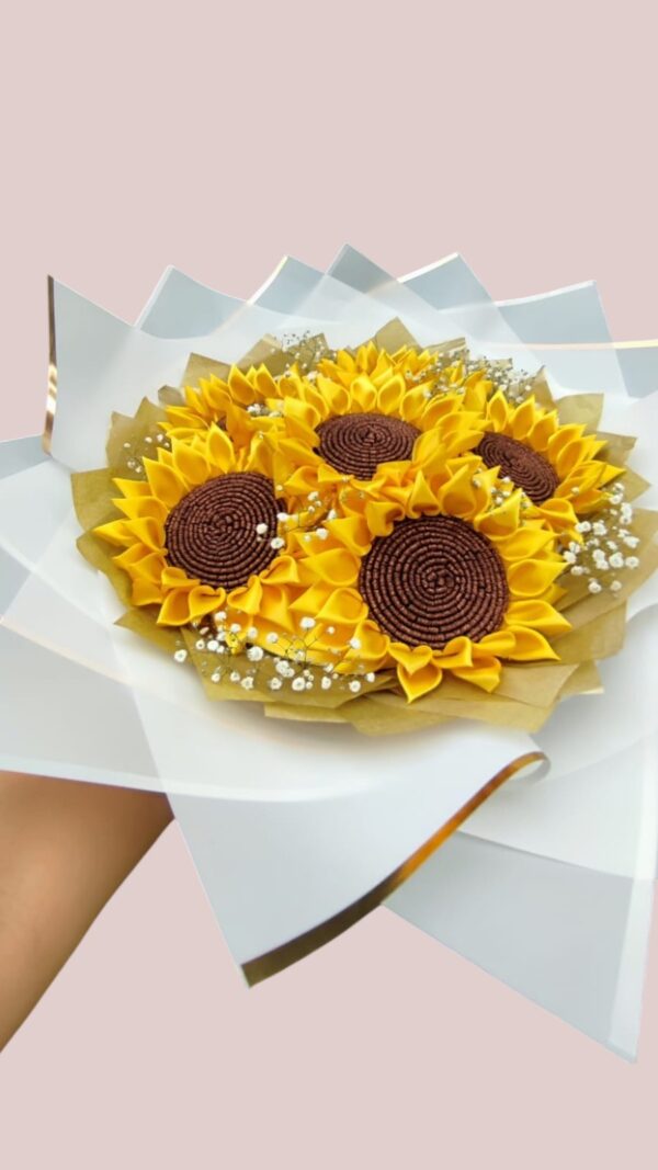 Ramo de 6 Girasoles Eternos