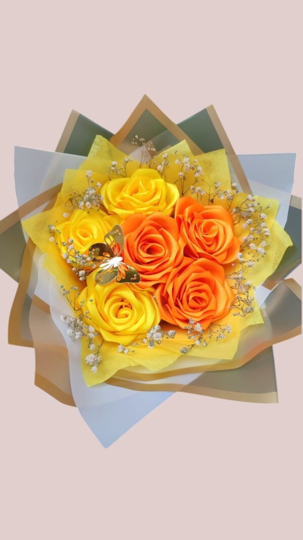 ramo de 6 rosas
