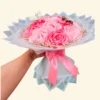 ramo buchon con 15 rosas Ramo de Rosas Eternas para Regalo Romántico