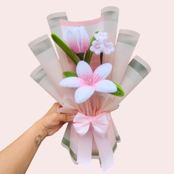 ramo-mini-flores-limpiapipas-rosa