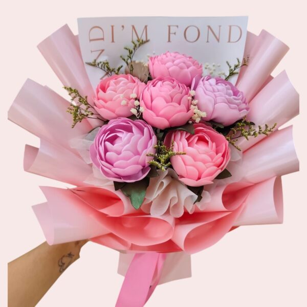 Ramo Peonías Eternas Premium Ramo Peonías Eternas Premium – Regalo Especial Mujer