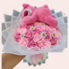 Ramo con Lotso y Rosas Rosadas en bogotá