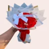 Ramo de Rosas para Grado con Cinta Personalizada- Ramo de Rosas para Grado con Cinta Personalizada-