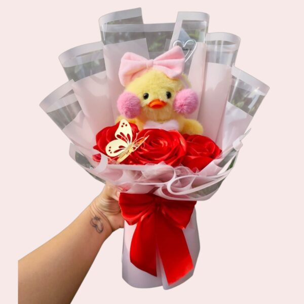 flores eternas con peluche Colombia flores eternas con peluche Colombia