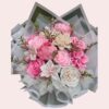 ramo-mix-flores-eternas-rosa-blanco-premium