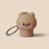 Bálsamo Labial Hidratante de Osito con Llavero Kawaii