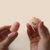 Bálsamo Labial Hidratante de Osito con Llavero Kawaii